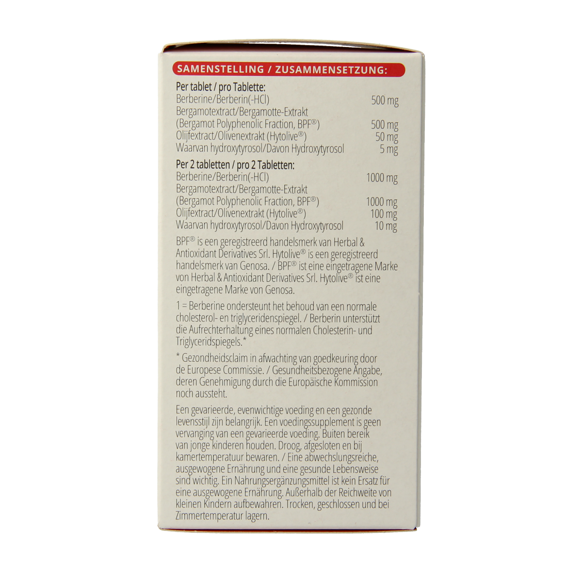 Vitals Cholesterolformule pro 60.00 Tabletten