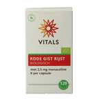 Vitals Rode gist rijst bio 120.00 Capsules