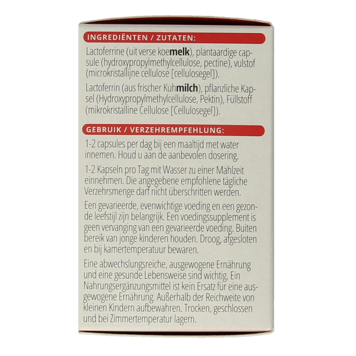 Vitals Lactoferrine-BT 60.00 Capsules