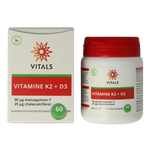 Vitals Vitamine K2 + D3 60 Softgels