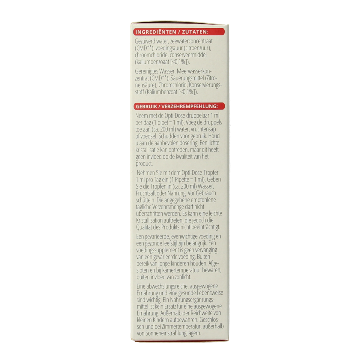 Vitals Elementair chroom 60.00 Milliliter