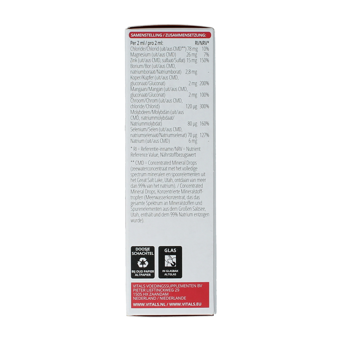 Vitals Elementair multi-trace 60.00 Milliliter