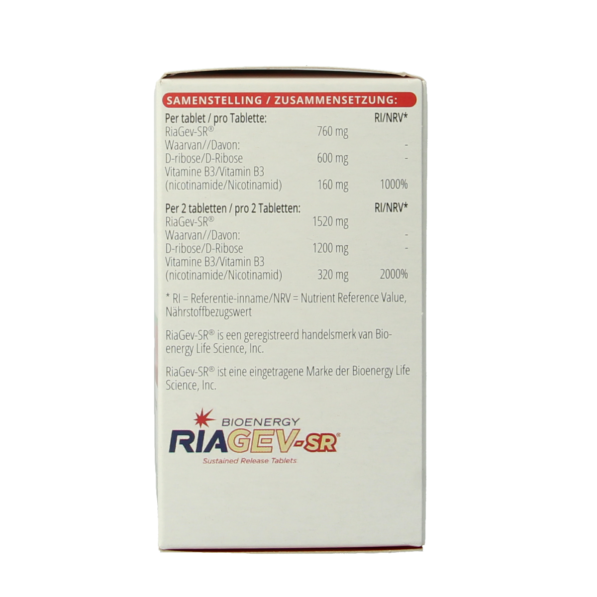 Vitals NDR 760mg 60.00 Tabletten