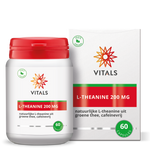 Vitals L-Theanine 200mg 60.00 Vegetarische capsules