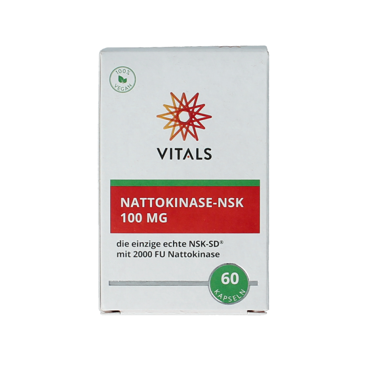 Vitals Nattokinase NSK 60.00 Capsules