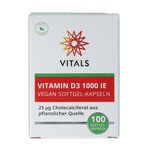Vitals Vitamine D3 1000IE vegan 100.00 Softgels