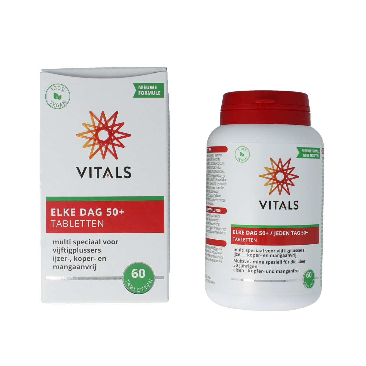 Vitals Elke dag 50+ 60.00 Tabletten