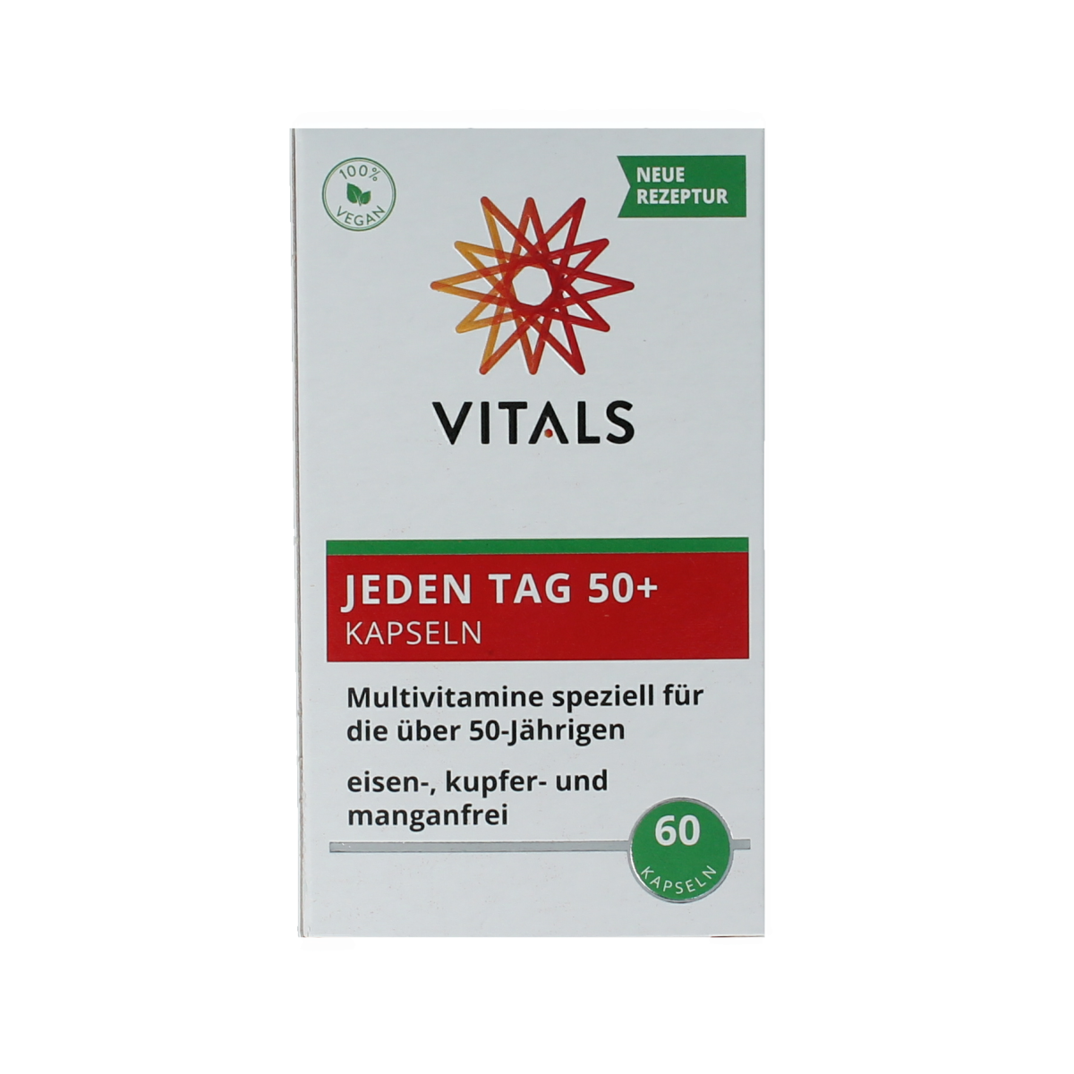 Vitals Elke dag 50+ 60.00 Capsules