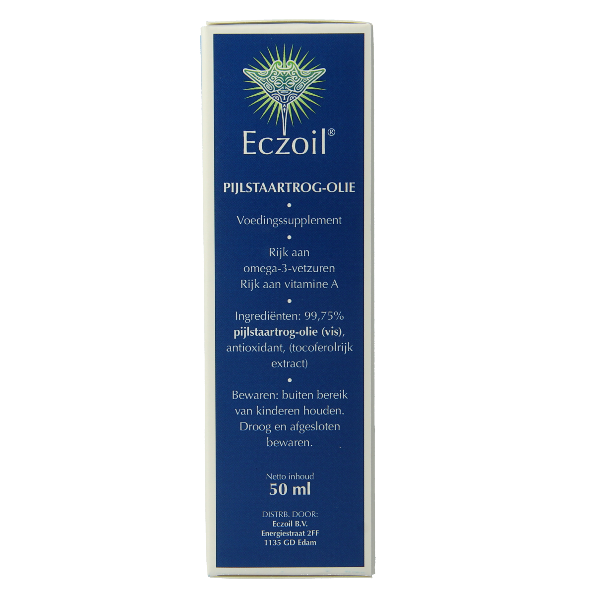 Eczoil Pijlstaartrogolie 50.00 Milliliter