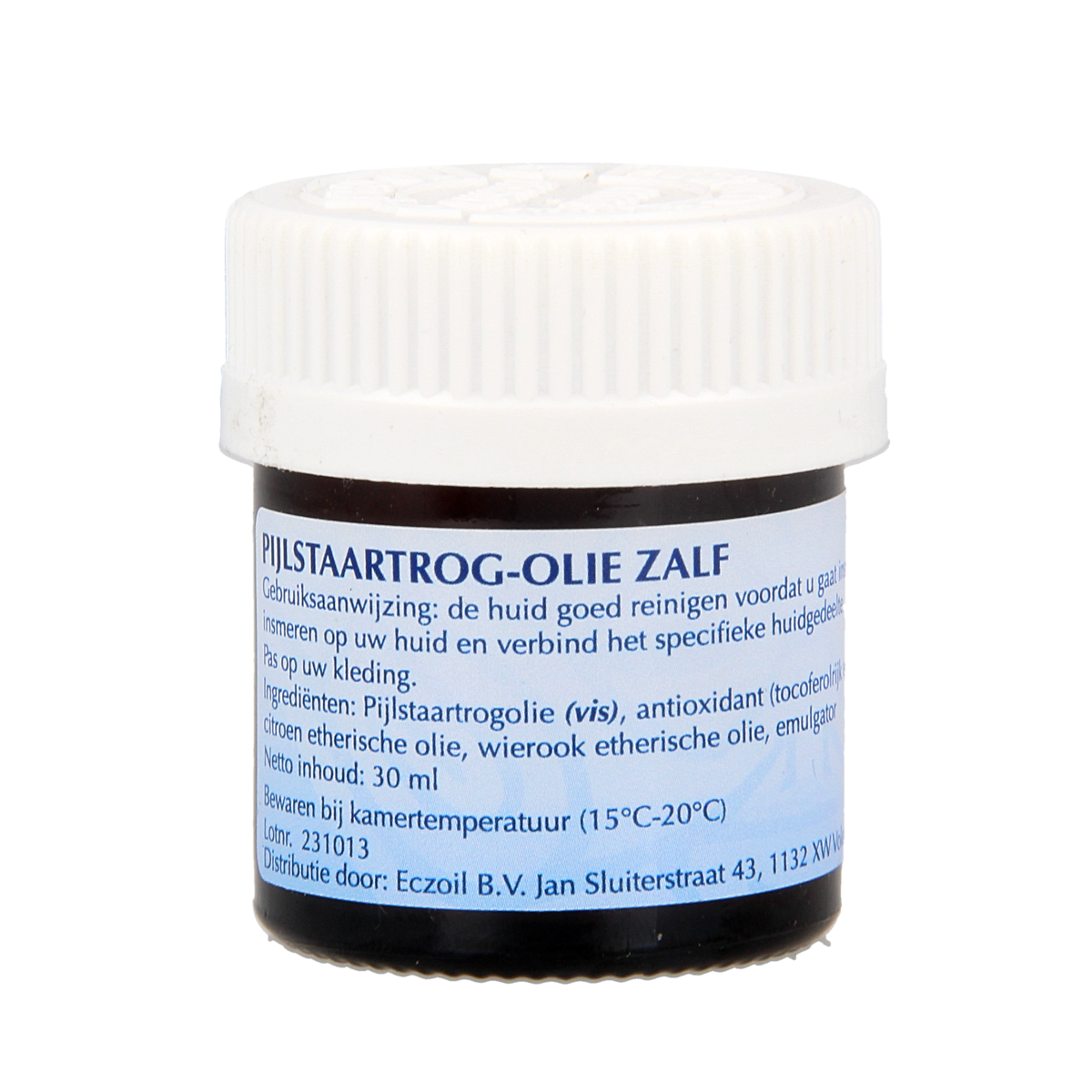 Eczoil Pijlstaartrogolie zalf 30.00 Milliliter