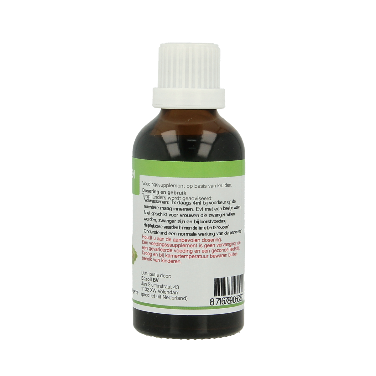 Eczoil Bittermeloen tinctuur 50.00 Milliliter