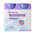 Nutridrink Compact neutraal 4 X 125ML 4.00 Stuks