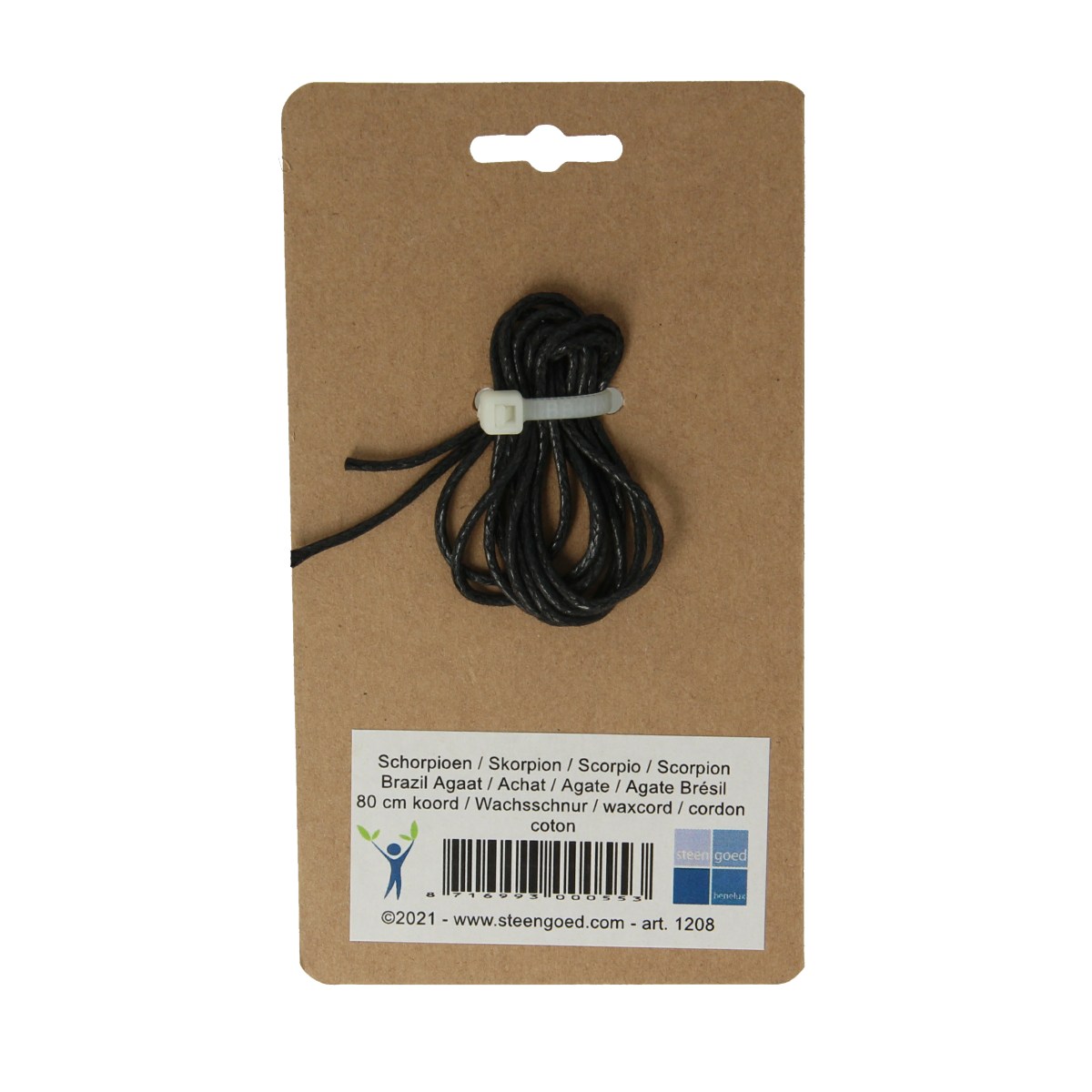 Steengoed Sterrenbeeldhanger schorpioen  1.00 Stuks