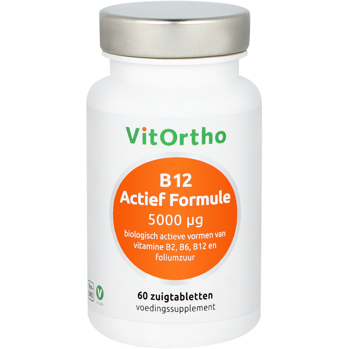 VitOrtho B12 actief formule 5000 mcg 60.00 Zuigtabletten