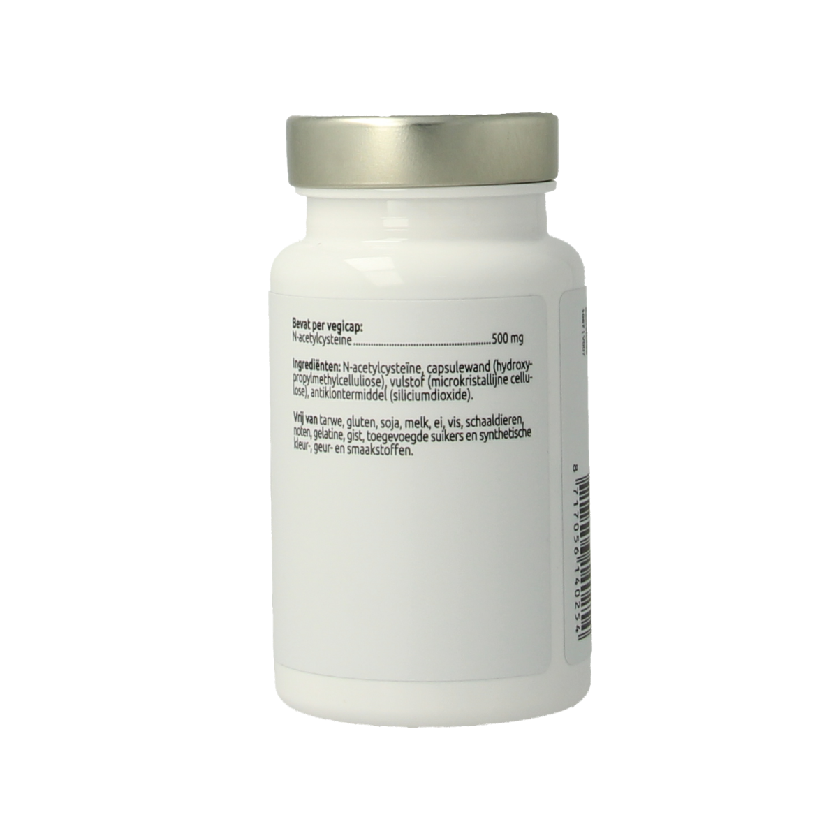 VitOrtho NAC N-Acetyl cysteine 500mg 60.00 Vegetarische capsules