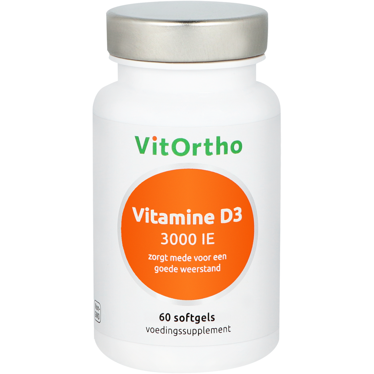 VitOrtho Vitamine D3 3000IE 60.00 Softgels