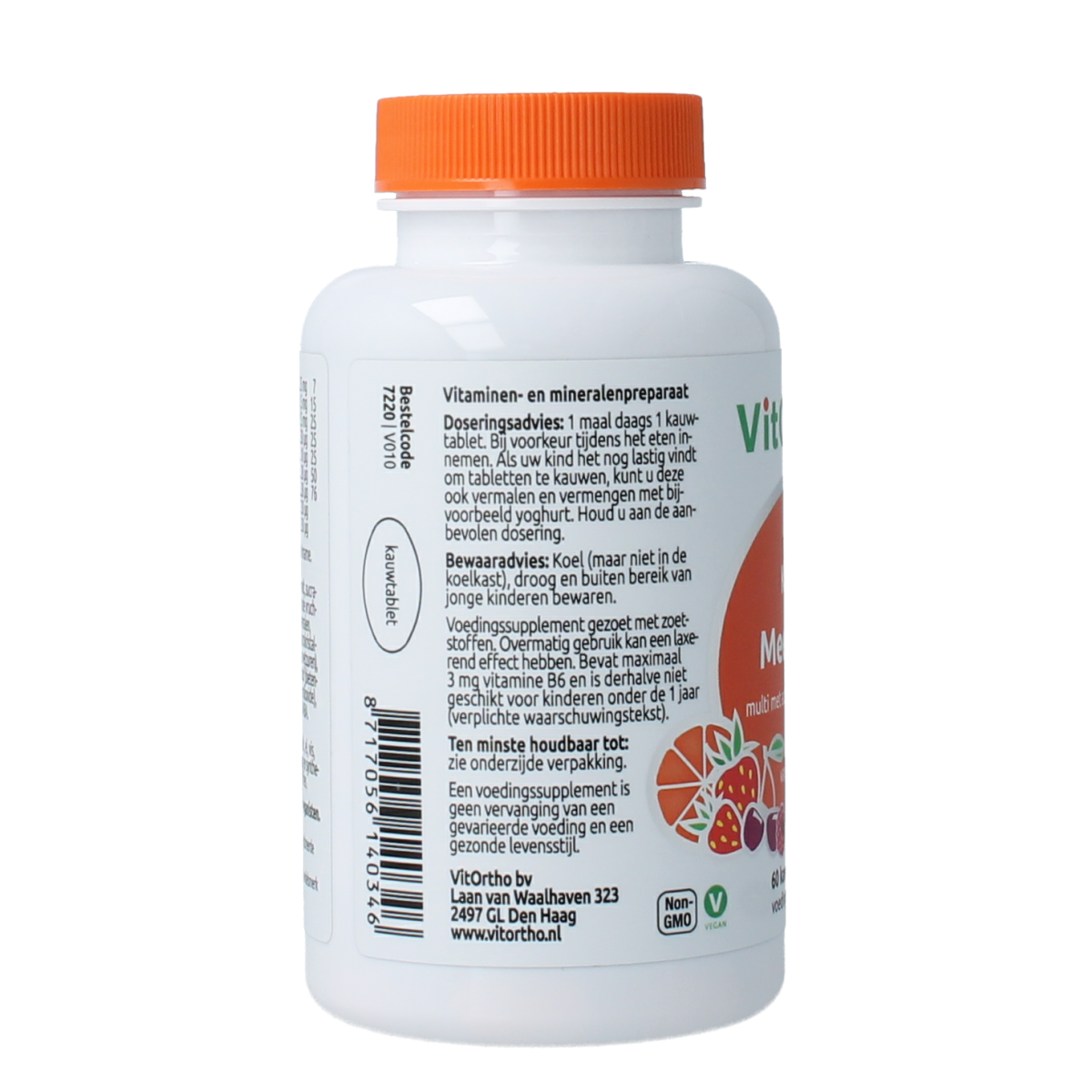 VitOrtho Meer in 1 kind 60.00 Kauwtabletten