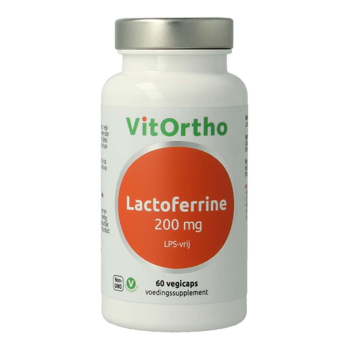 VitOrtho Lactoferrine 200 mg 60.00 Vegetarische capsules