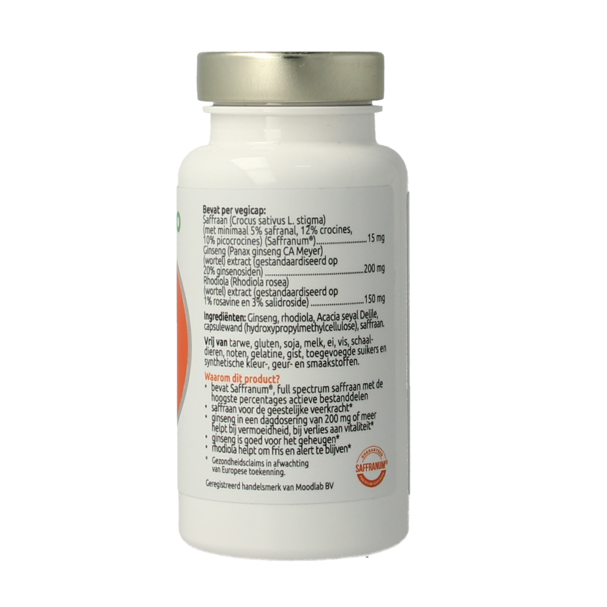 VitOrtho Saffraan vitaal 60.00 Vegetarische capsules