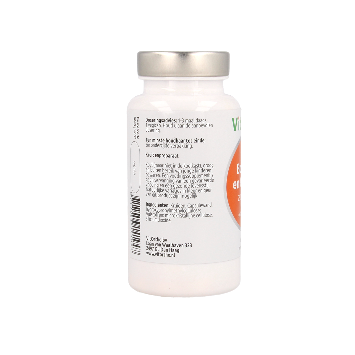 VitOrtho Boswellia 250mg en curcuma 250mg 60.00 Vegetarische capsules