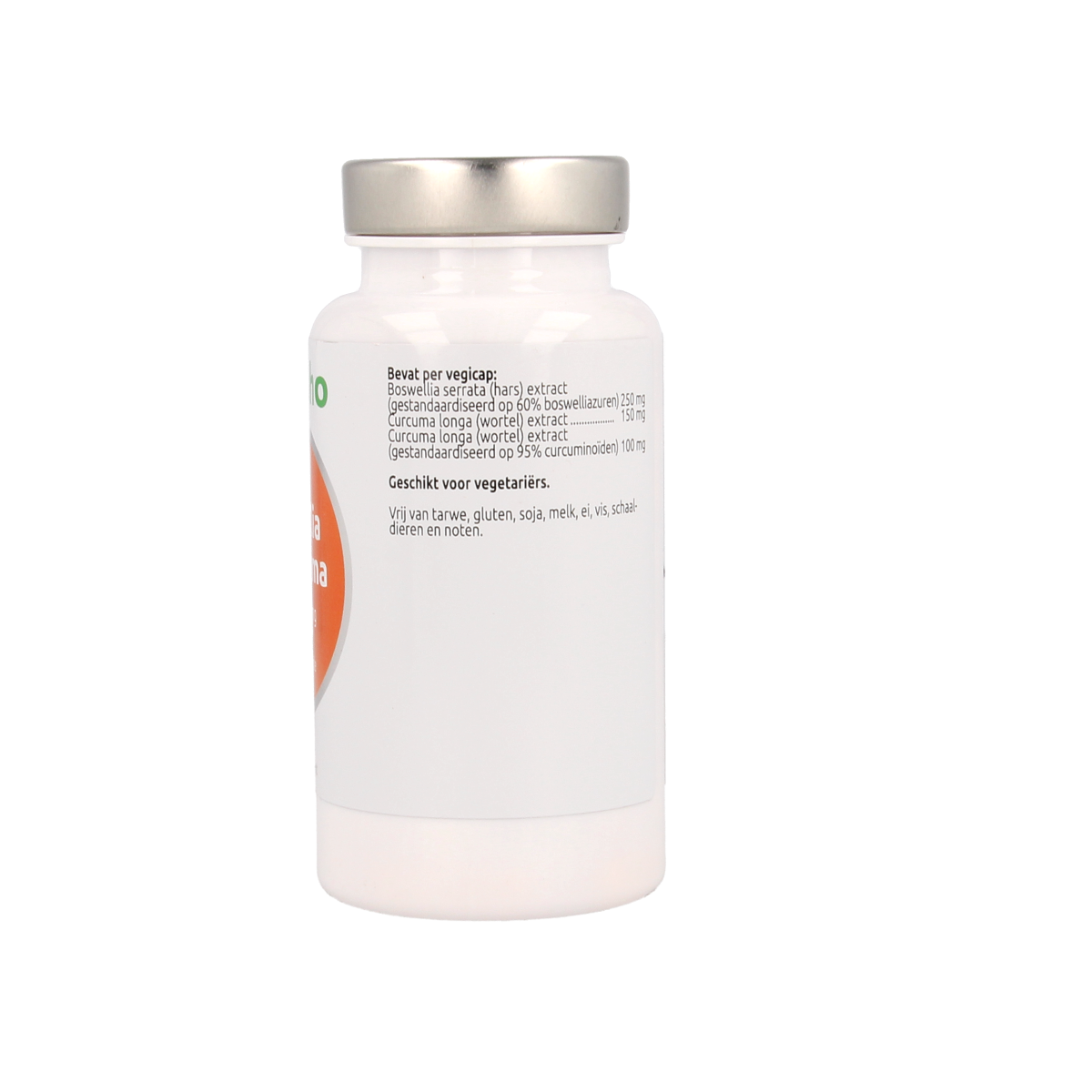 VitOrtho Boswellia 250mg en curcuma 250mg 60.00 Vegetarische capsules
