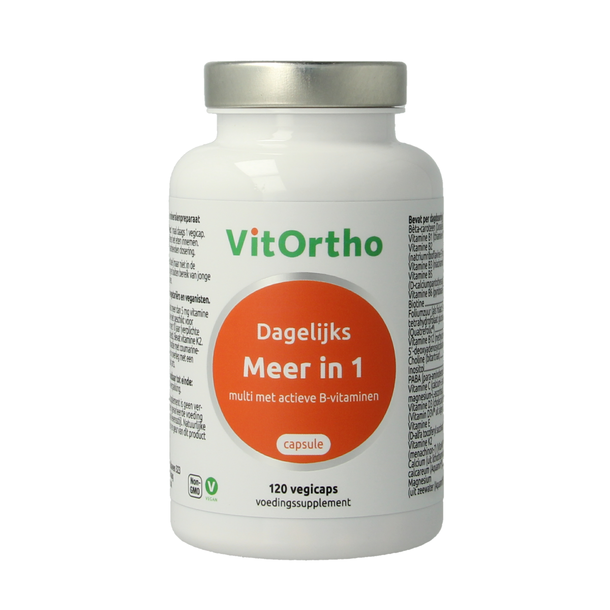 VitOrtho Meer in 1 dagelijks 120.00 Vegetarische capsules