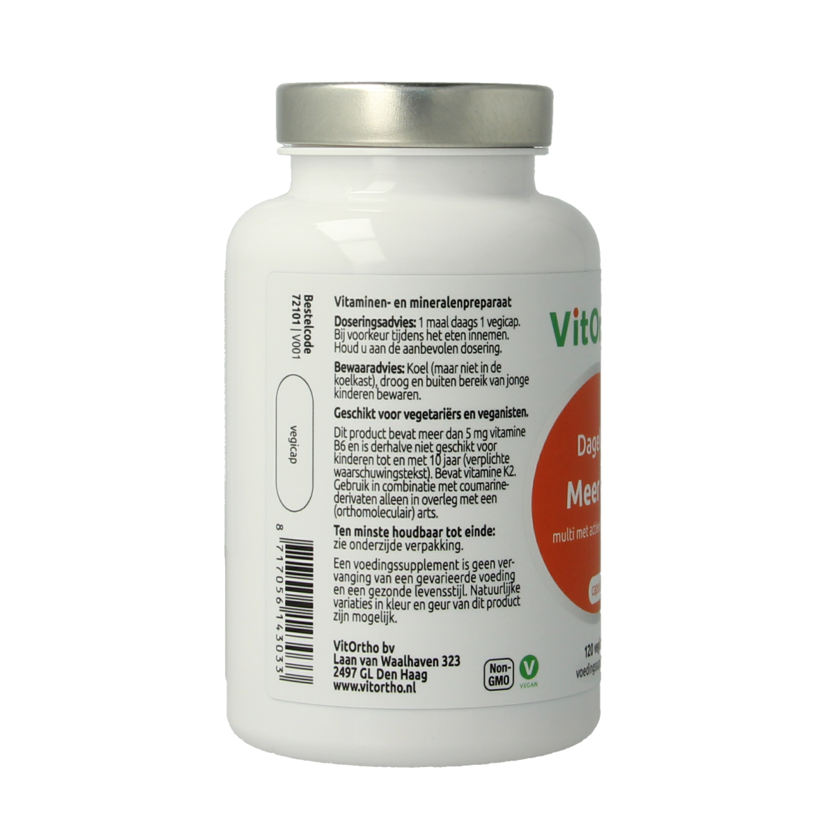 VitOrtho Meer in 1 dagelijks 120.00 Vegetarische capsules