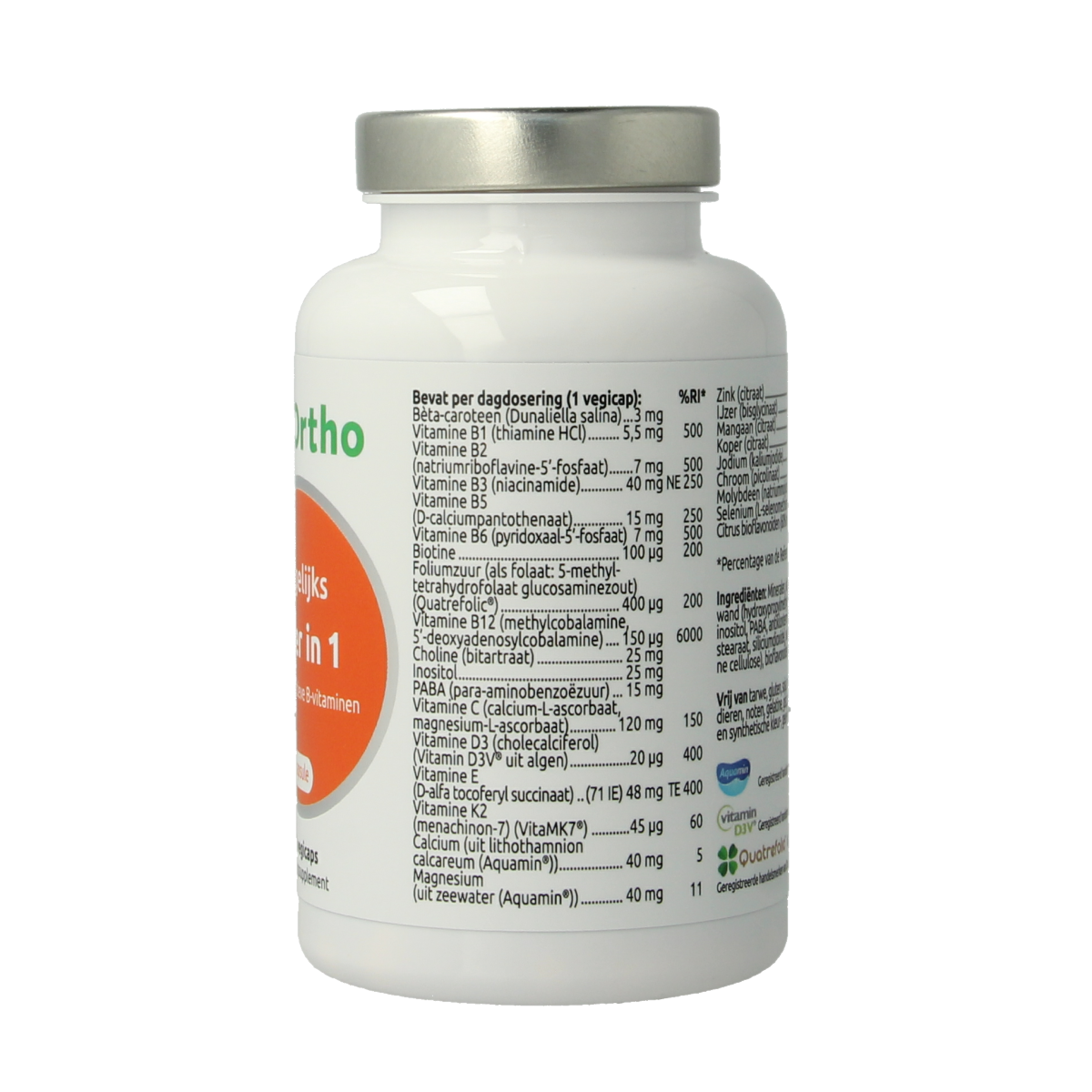 VitOrtho Meer in 1 dagelijks 120.00 Vegetarische capsules