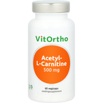 VitOrtho Acetyl-L-Carnitine 500mg 60.00 Vegetarische capsules