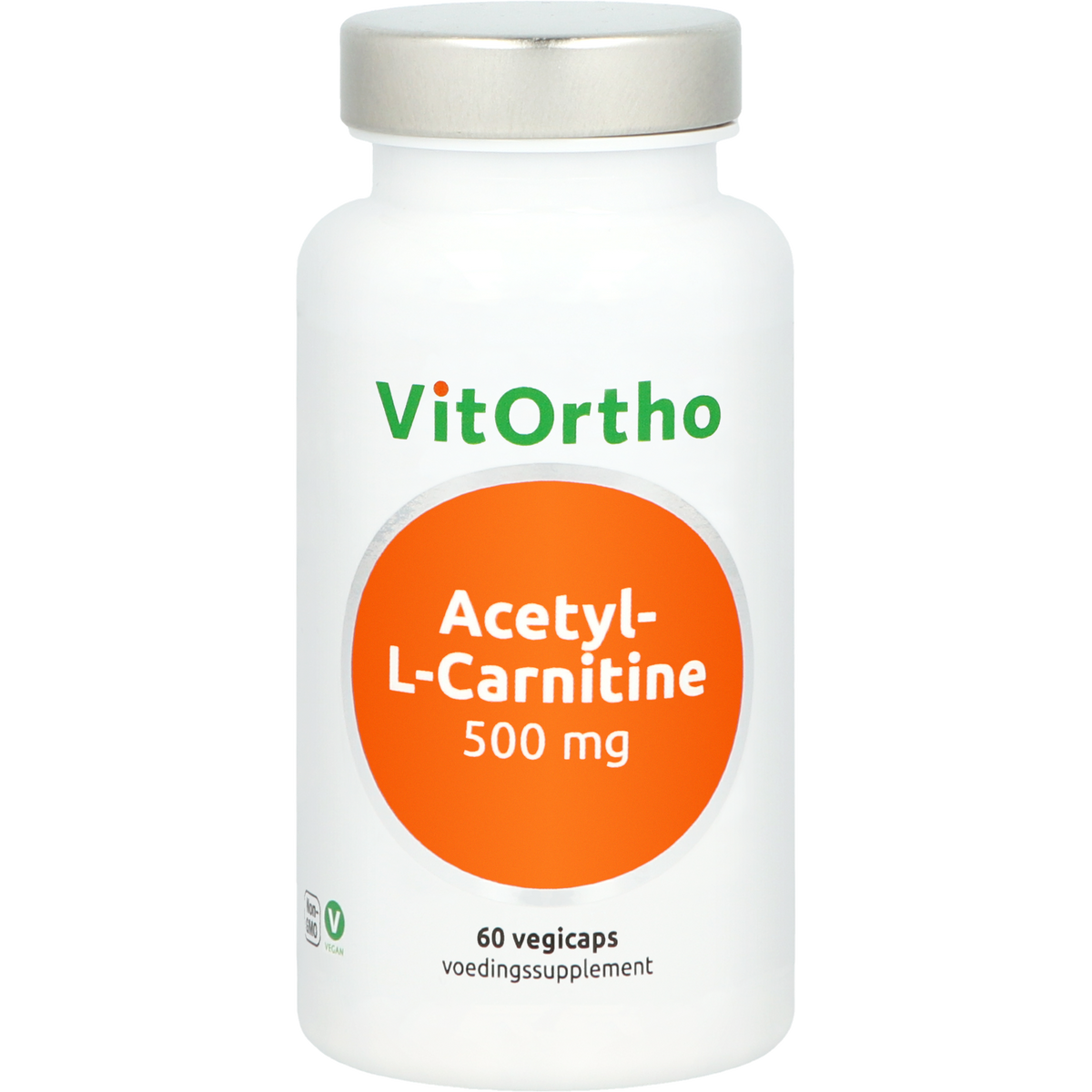 VitOrtho Acetyl-L-Carnitine 500mg 60.00 Vegetarische capsules