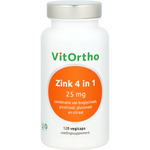 VitOrtho Zink 4 in 1 120.00 Vegetarische capsules
