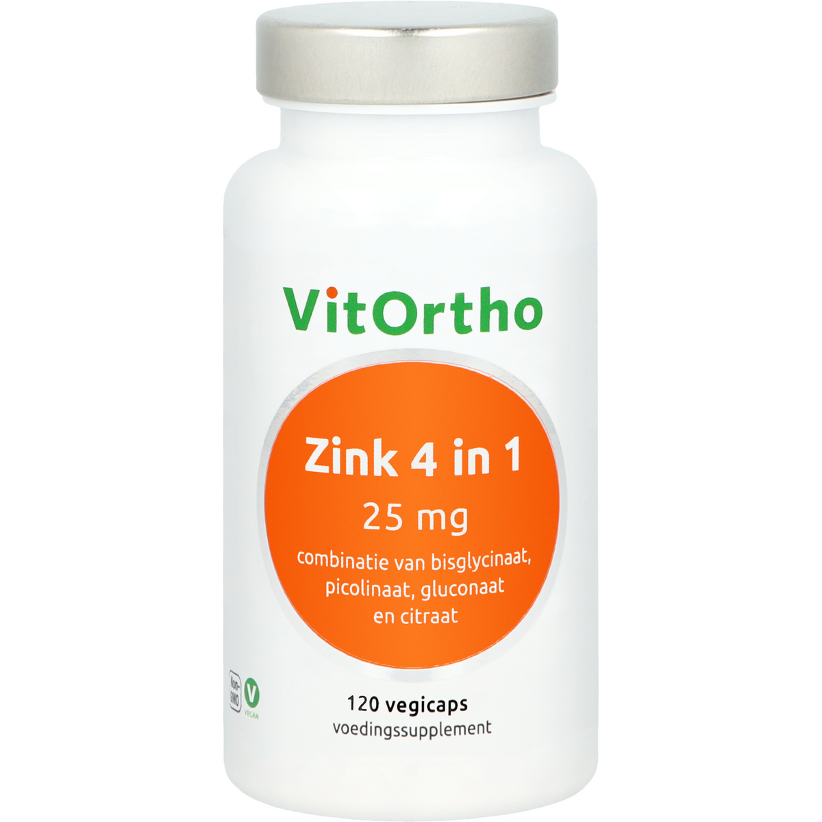 VitOrtho Zink 4 in 1 120.00 Vegetarische capsules