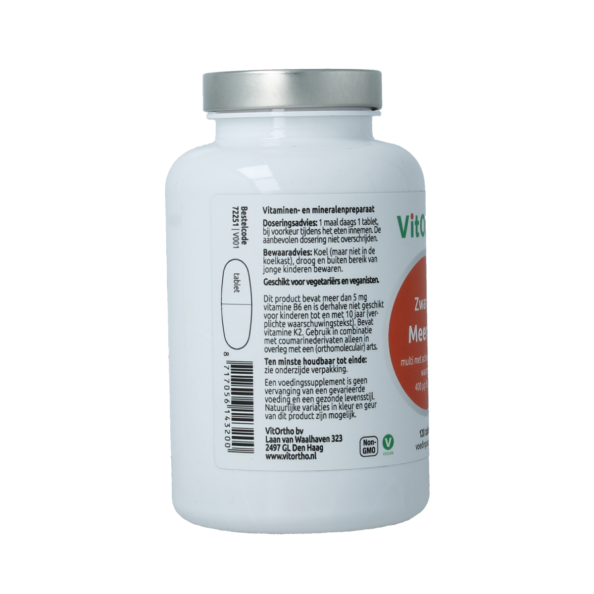 VitOrtho Meer in 1 zwanger 120.00 Tabletten