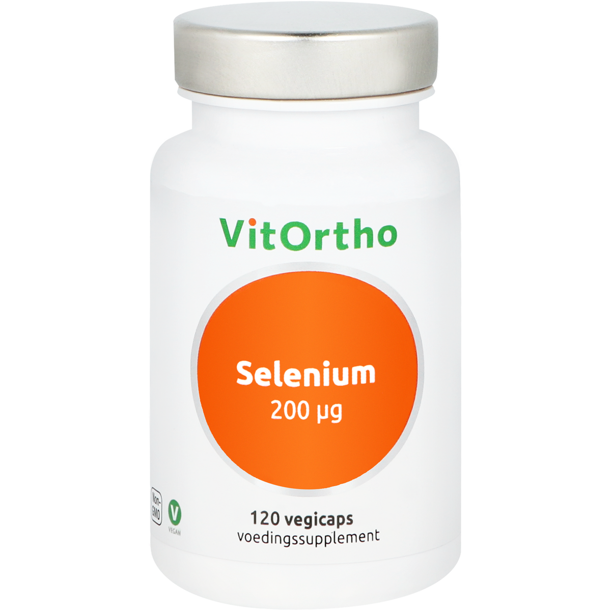 VitOrtho Selenium 200mcg 120.00 Vegetarische capsules