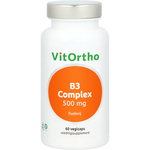 VitOrtho B3 complex 500mg flushvrij 60.00 Vegetarische capsules