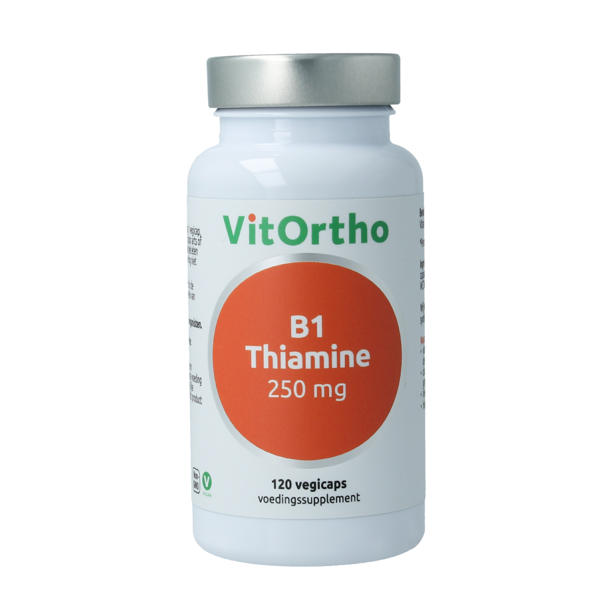 VitOrtho B1 thiamine 250mg 120.00 Vegetarische capsules