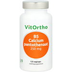 VitOrtho B5 calcium pantothenaat 250mg 120.00 Vegetarische capsules