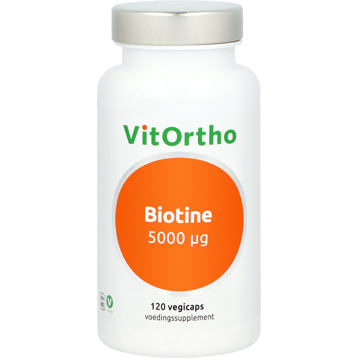 VitOrtho Biotine 5000mcg 120.00 Vegetarische capsules