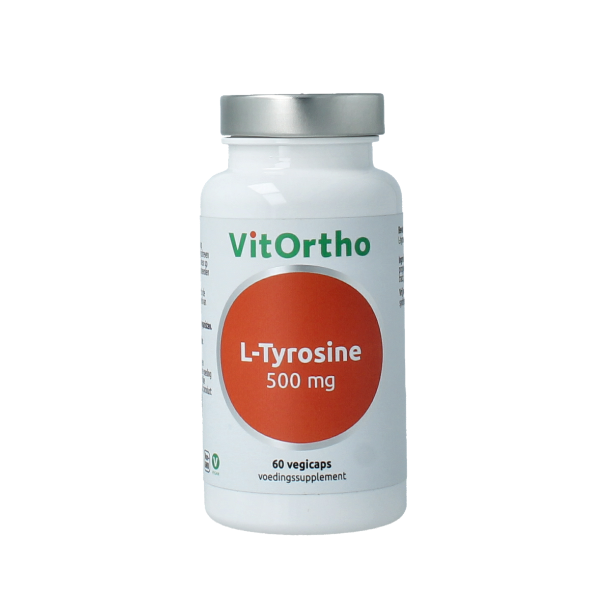 VitOrtho L-Tyrosine 500mg 60.00 Vegetarische capsules