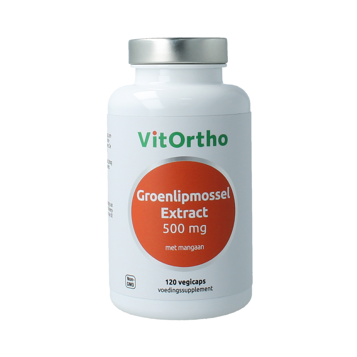 VitOrtho Groenlipmosselextract 500mg 120.00 Vegetarische capsules