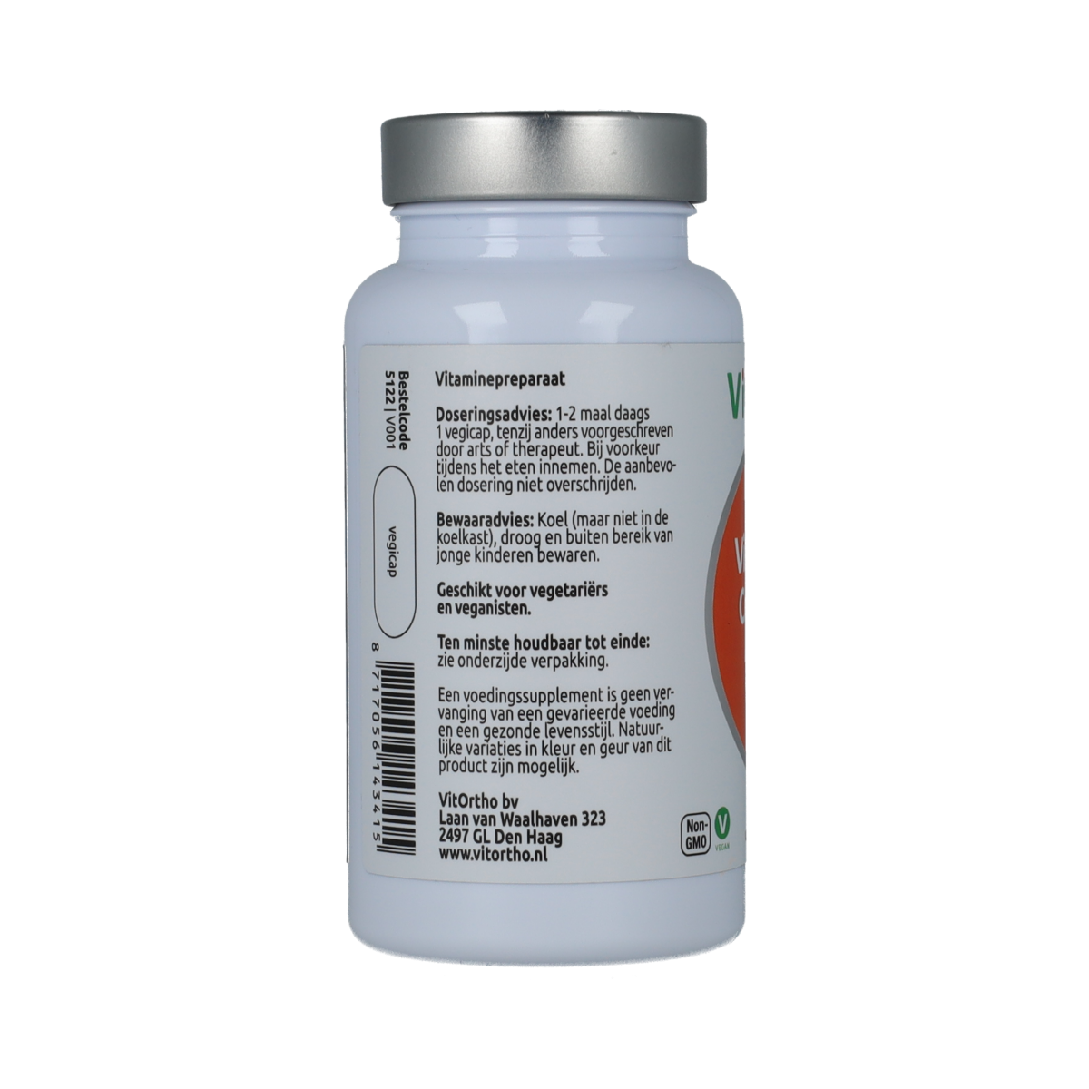 VitOrtho Vitamine E compleet 60.00 Vegetarische capsules