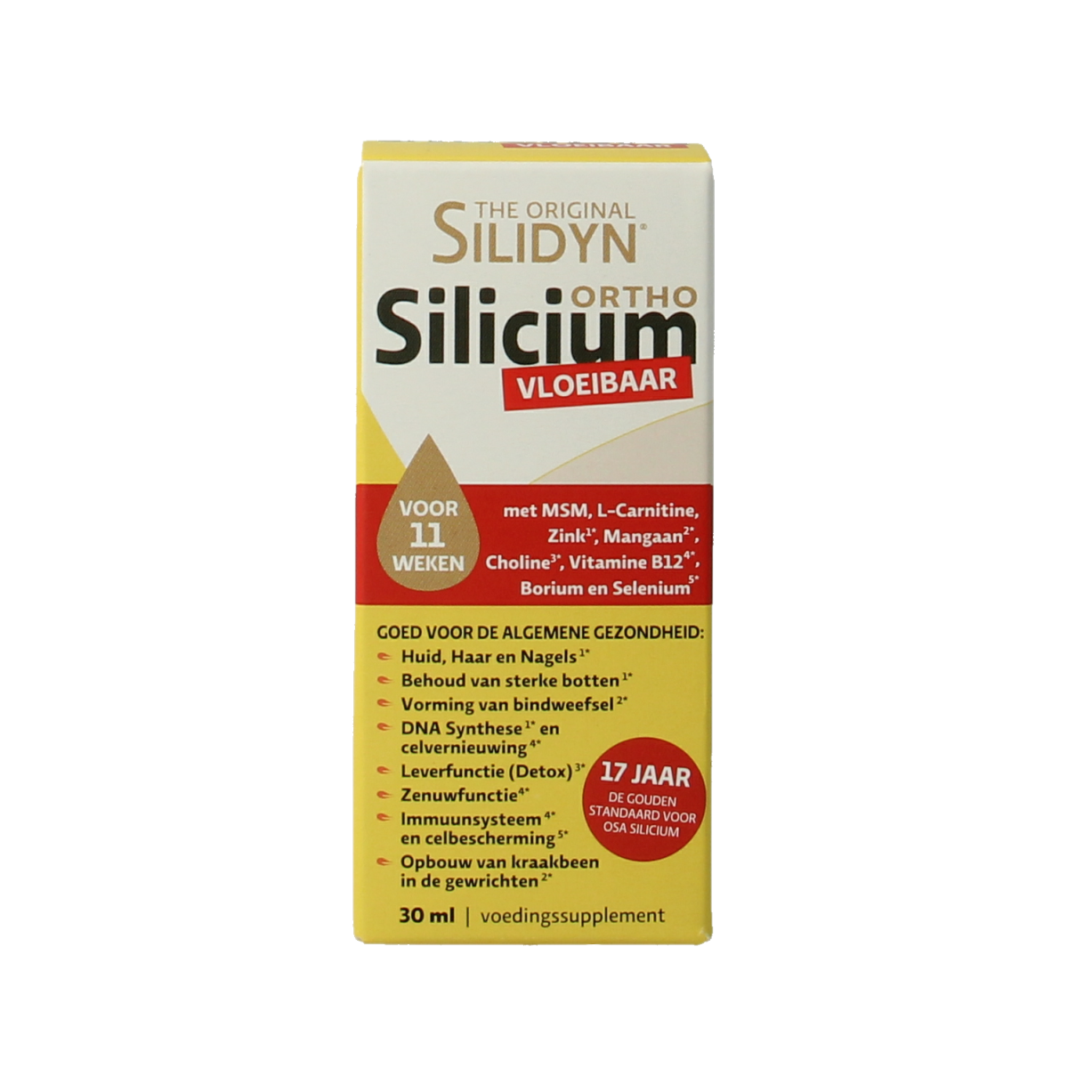 Silidyn Ortho silicium druppels 30.00 Milliliter