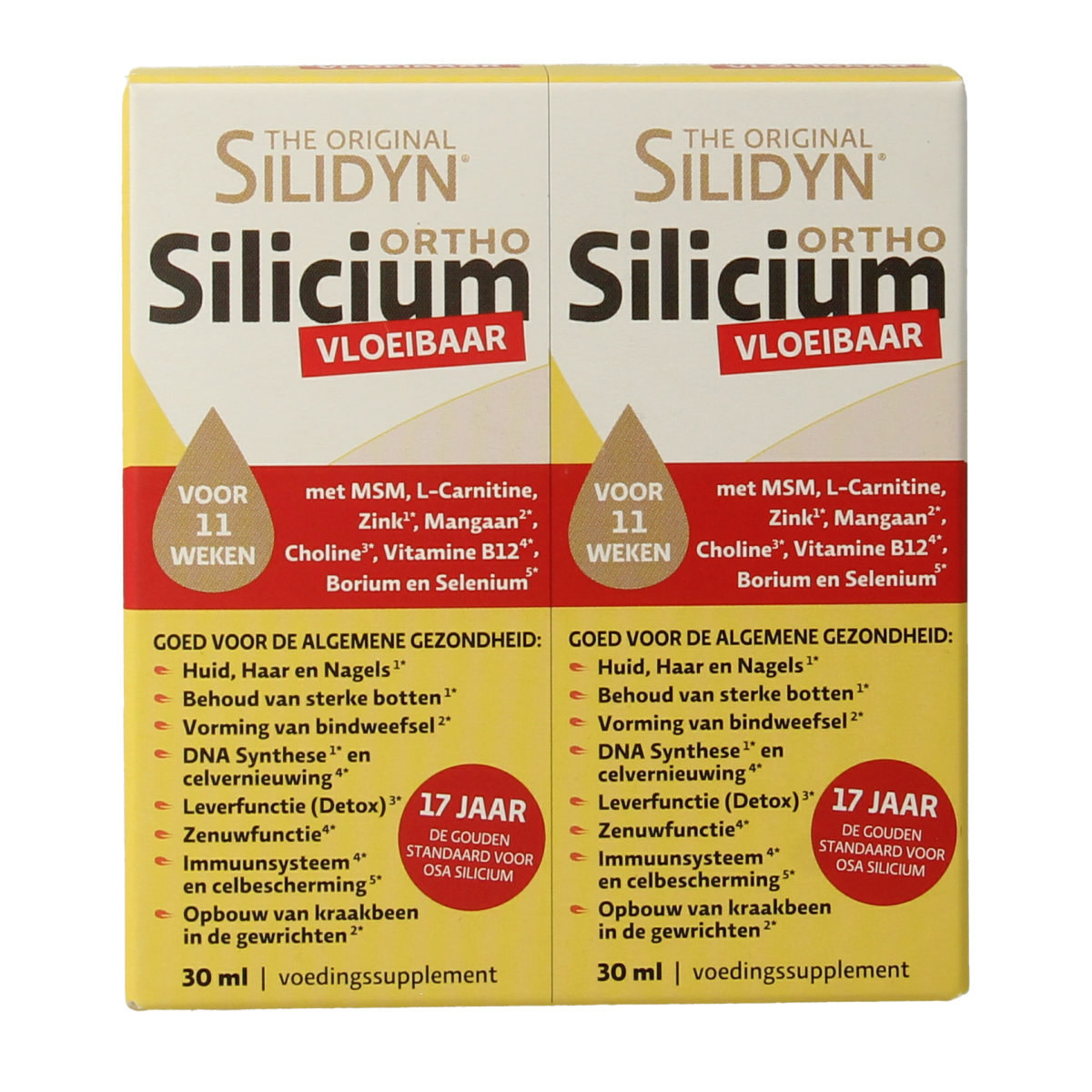 Silidyn Ortho silicium duoverpakking 2 x 30ml  60.00 Milliliter