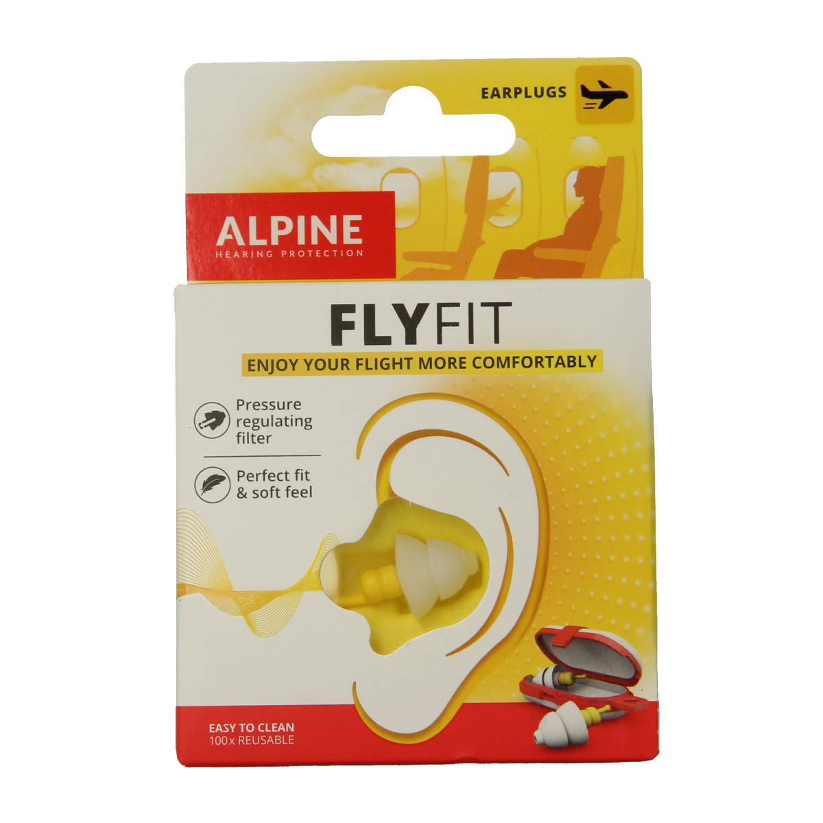 Alpine Flyfit oordopjes 1.00 Paar