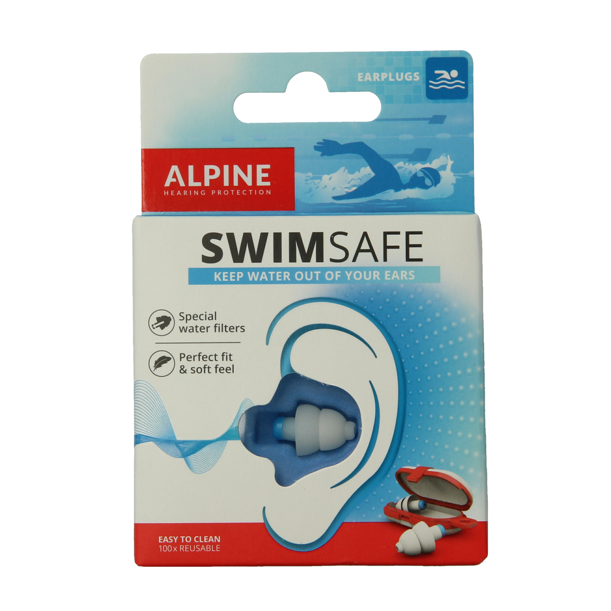 Alpine Swimsafe oordopjes 1.00 Paar