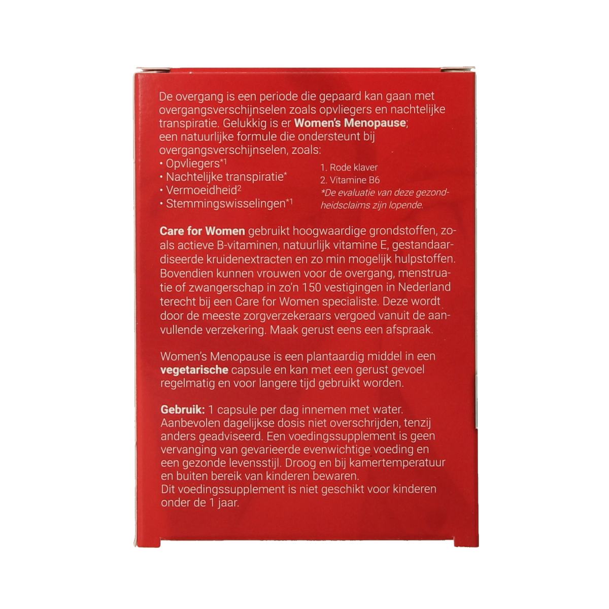 Care For Women Menopause 30.00 Capsules