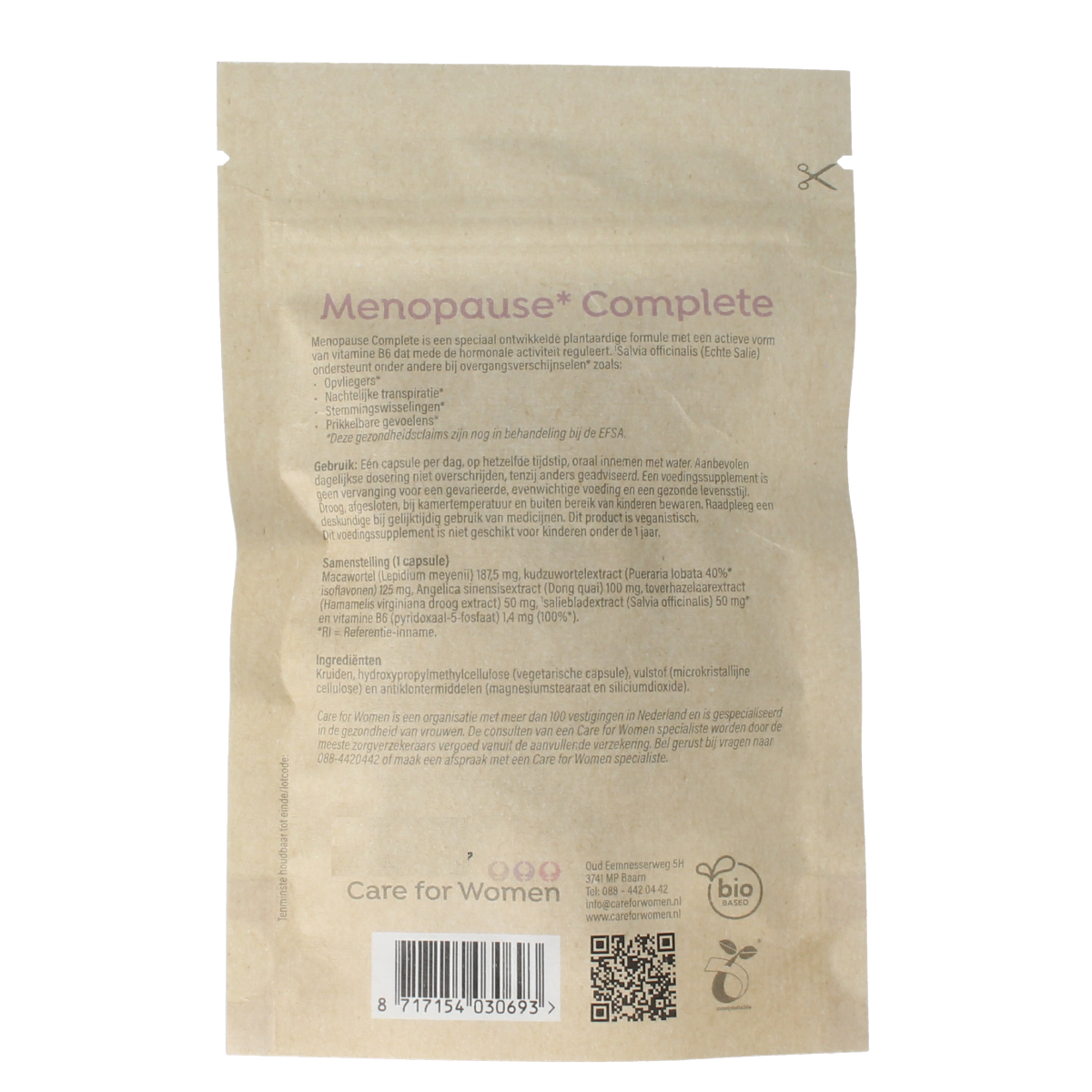 Care For Women Menopause forte 30.00 Vegetarische capsules