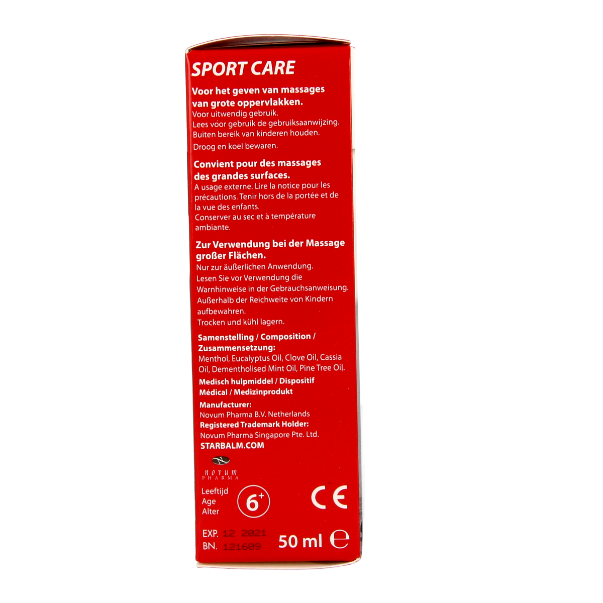 Star balm Massageolie 50.00 Milliliter
