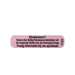 Spruyt Hillen Sticker kinderwens 1000.00 Stuks