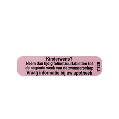 Spruyt Hillen Sticker kinderwens 1000.00 Stuks